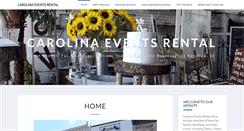 Desktop Screenshot of carolinaeventsrental.com